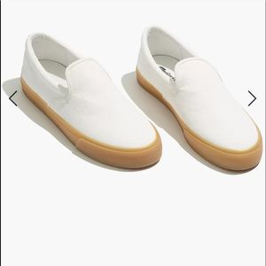 MADEWELL NWOB Sidewalk Slip-On Sneakers in Recycled Canvas